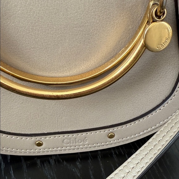 Chloe Small Nile Bracelet Leather Crossbody Bag - Picture 2 of 5